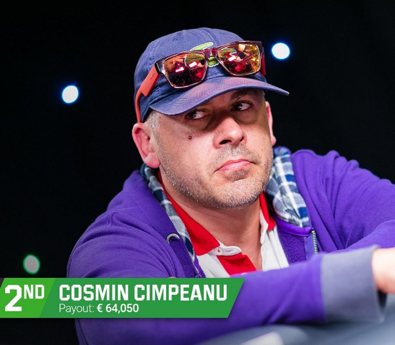 Cosmin Cimpeanu at 2018 Unibet Open Bucharest Main Event